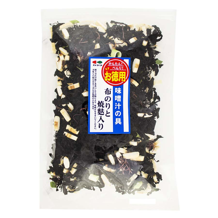 カネタ　味噌汁の具　布のりと焼麩　お徳用１４０ｇ