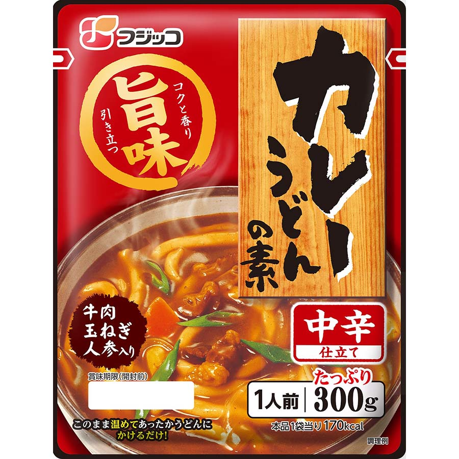 フジッコ　カレーうどんの素　中辛　３００ｇ
