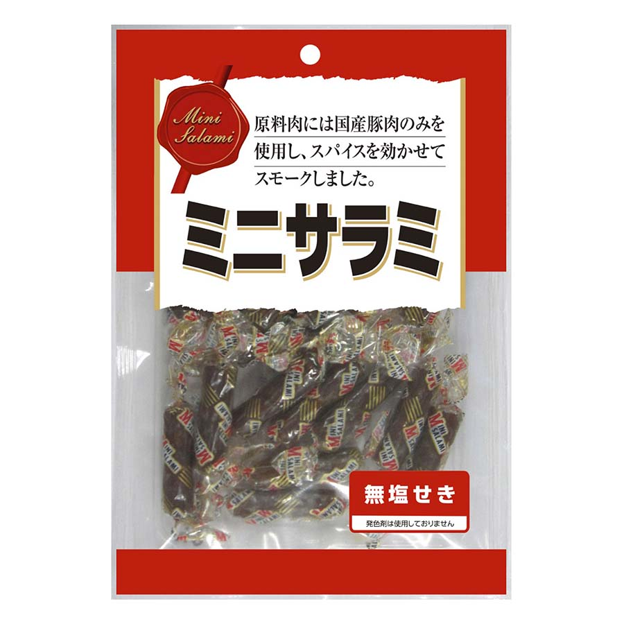 なとり　ミニサラミ　７４ｇ
