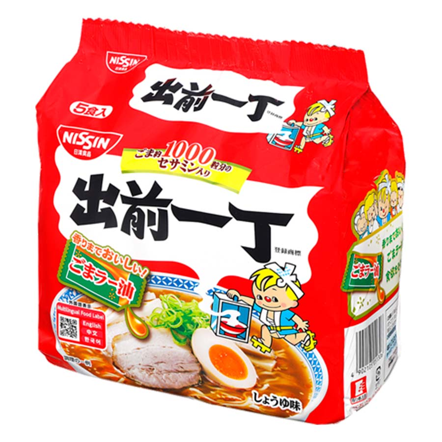 日清　出前一丁　１０２ｇ×５食パック