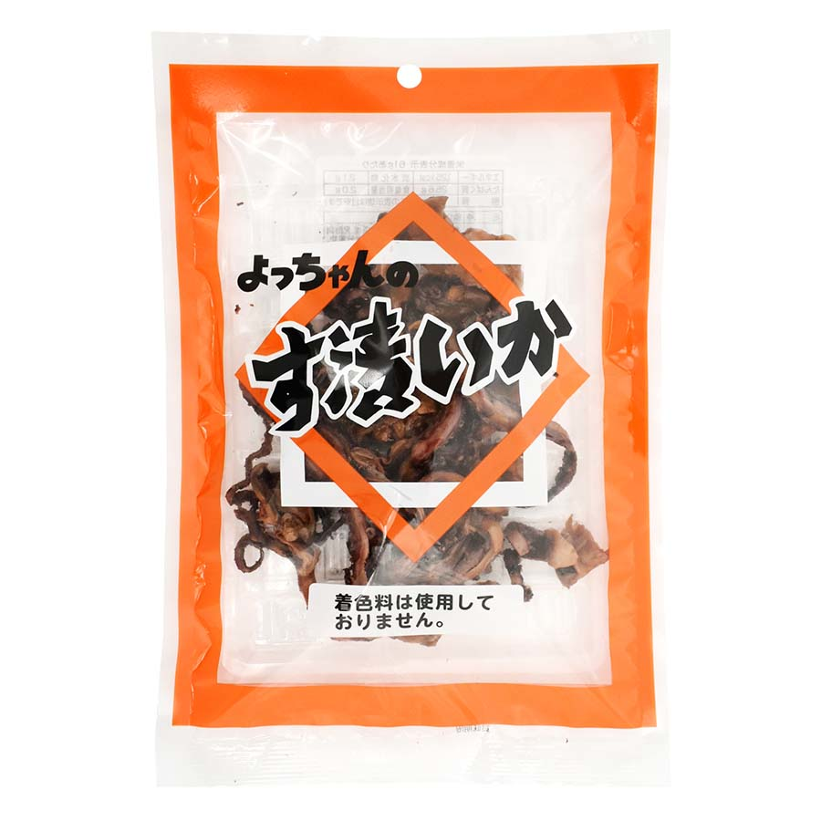 よっちゃんの無着色す漬いか　６１ｇ