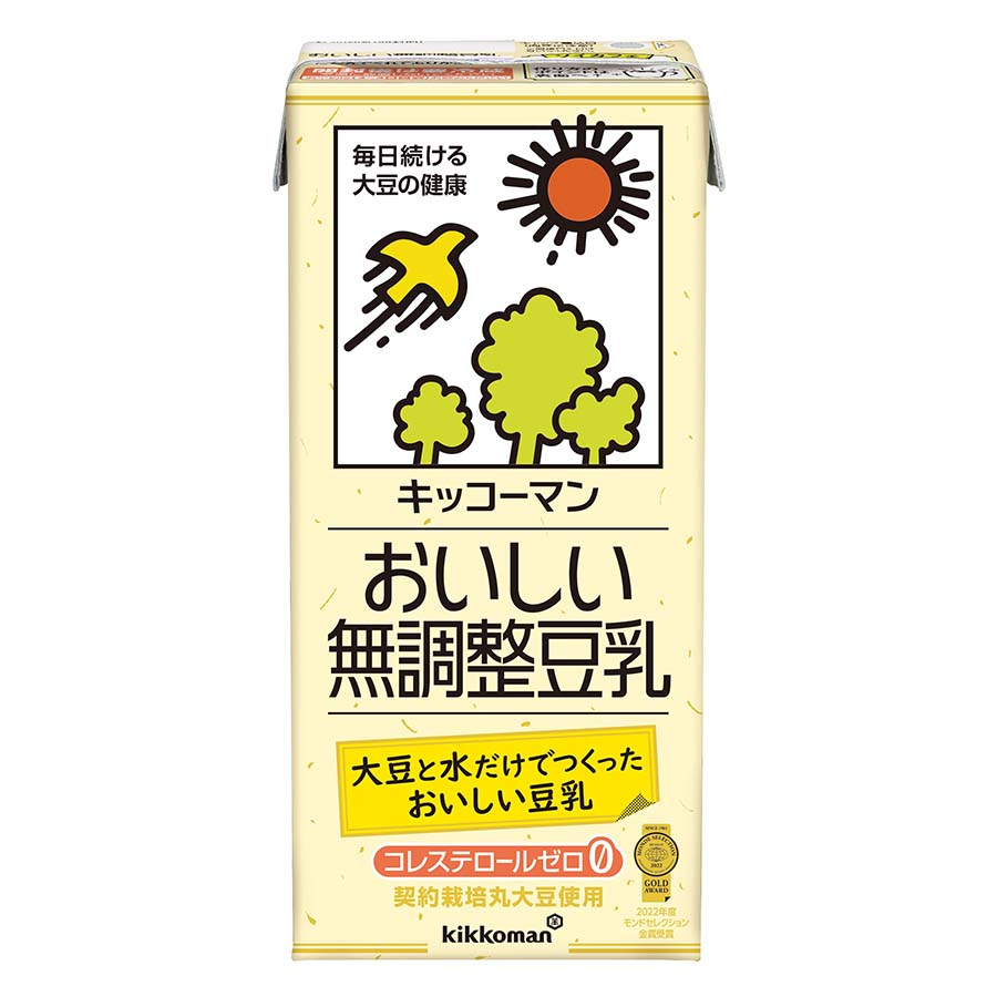 キッコーマン　おいしい無調整豆乳　１０００ｍｌ