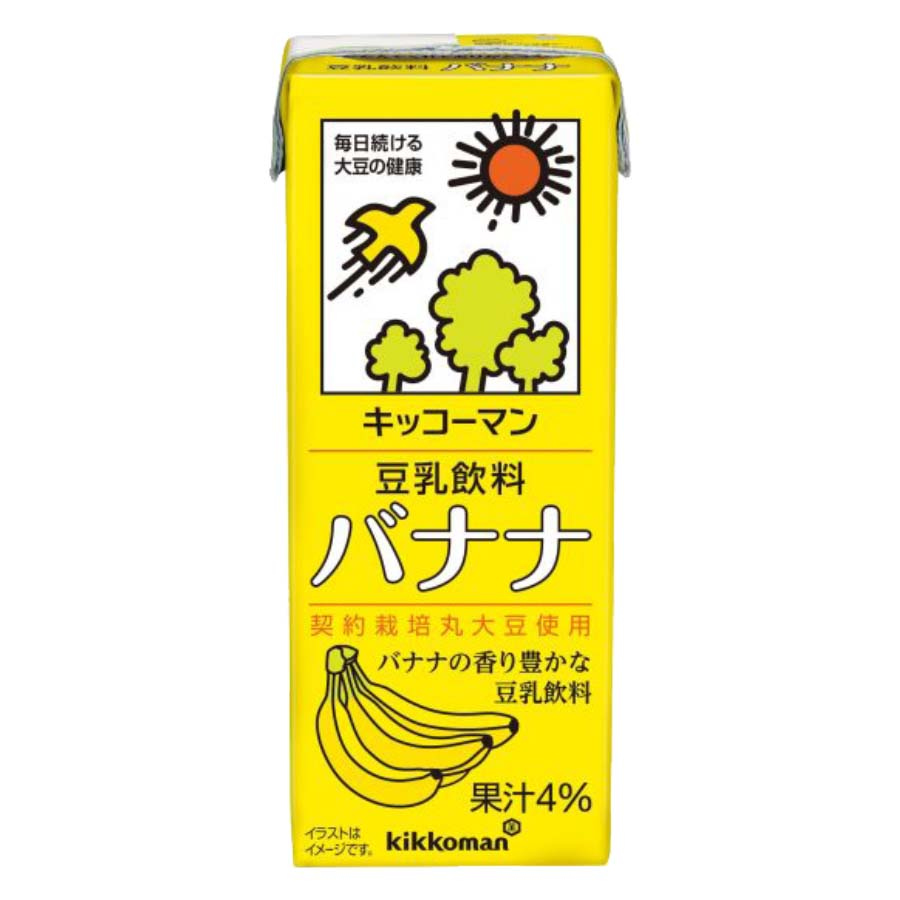 キッコーマン　豆乳飲料　バナナ　２００ｍｌ