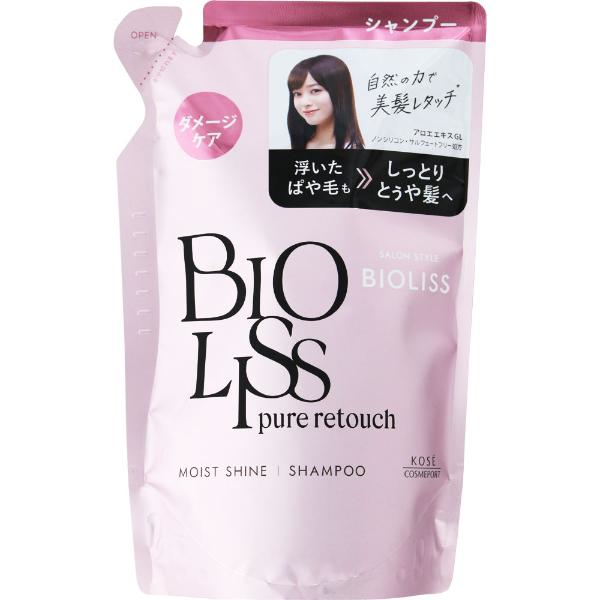 ｻﾛﾝｽﾀｲﾙ ﾋﾞｵﾘｽ ﾋﾟｭｱﾚﾀｯﾁ ぱやとぅや ｼｬﾝﾌﾟｰ つめかえ 340ml