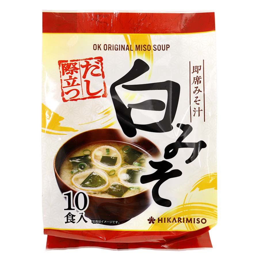 ひかり味噌　だしが際立つおみそ汁　白みそ　１０食