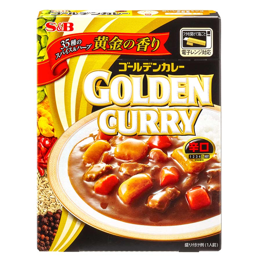 エスビー　ゴールデンカレーレトルト　辛口　２００ｇ