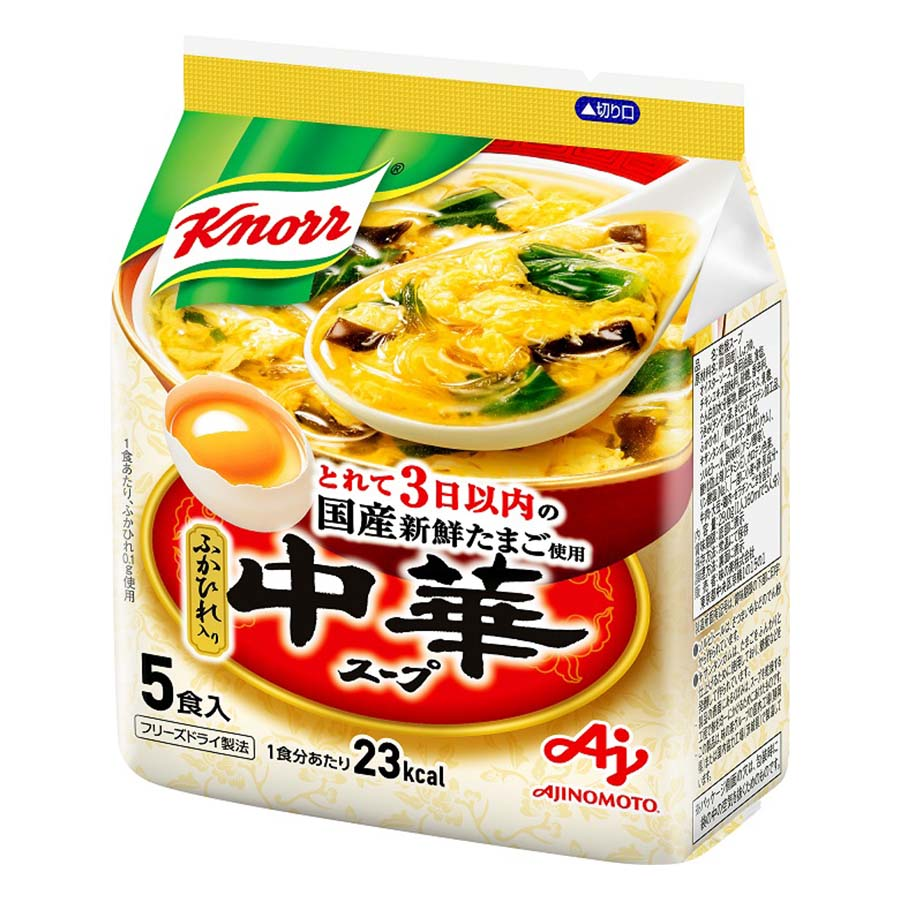 クノール　中華スープ　ふかひれ入り　５食入
