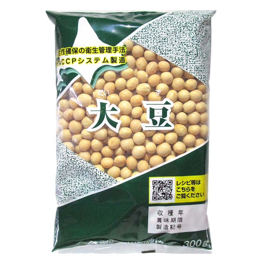 帯広市川西農協　北海道特産　大豆　３００ｇ
