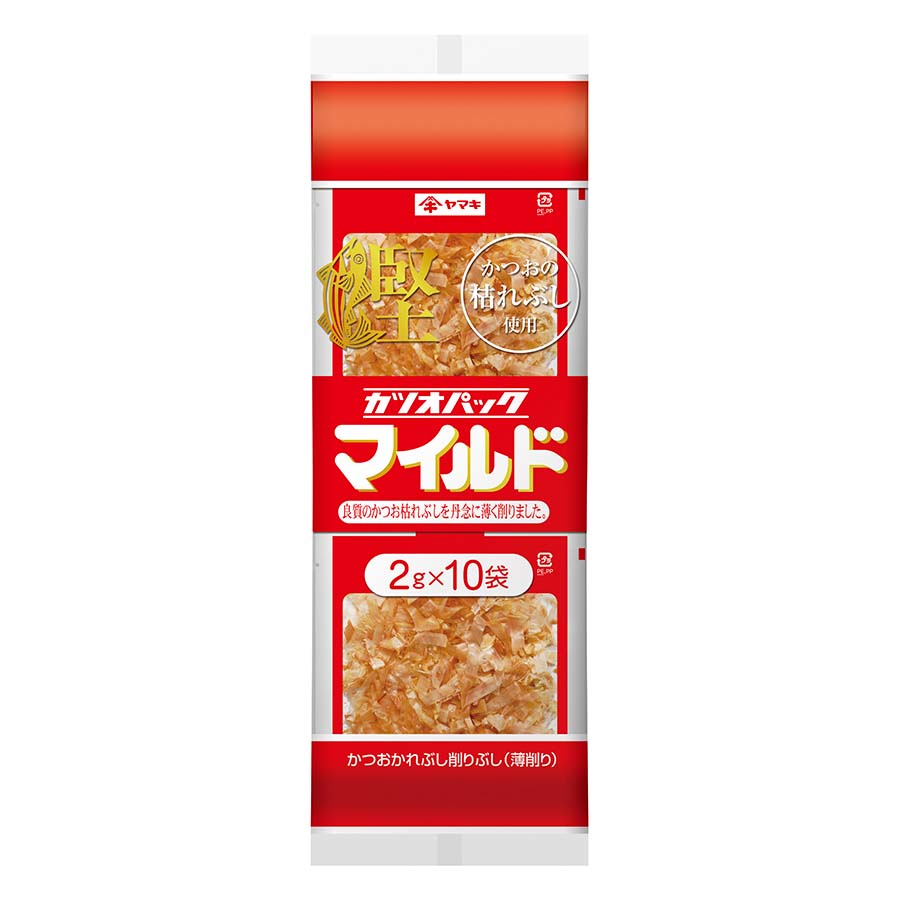 ヤマキ　カツオパックマイルド　２ｇ×１０袋　２０ｇ