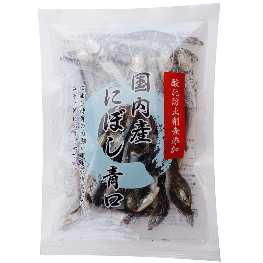 土佐屋商店　国内産にぼし青口　酸化防止剤無添加　１００ｇ