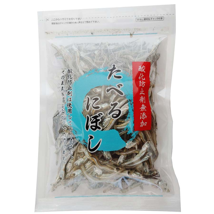土佐屋商店　酸化防止剤無添加たべるにぼし　８０ｇ