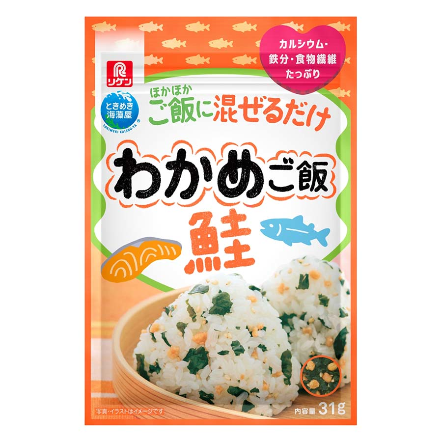 リケン　わかめご飯　鮭　３１ｇ