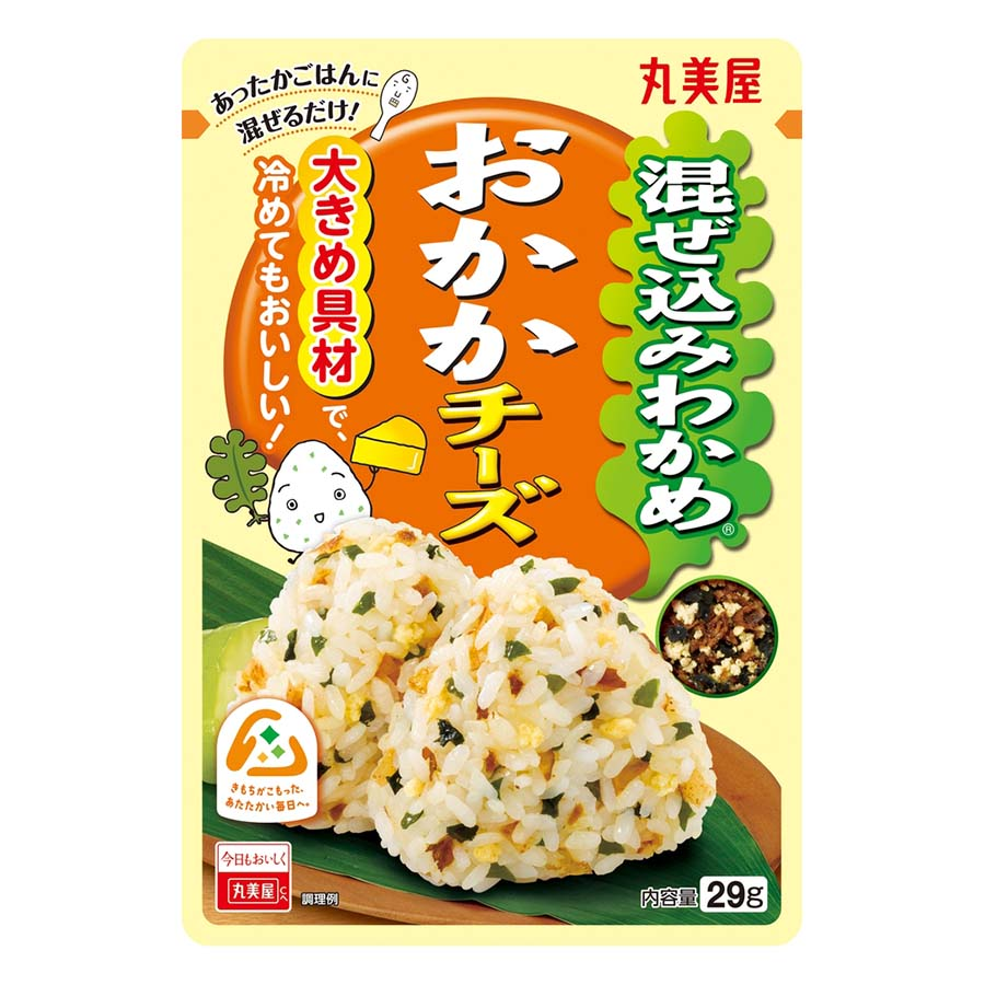 丸美屋　混ぜ込みわかめ　おかかチーズ　２９ｇ