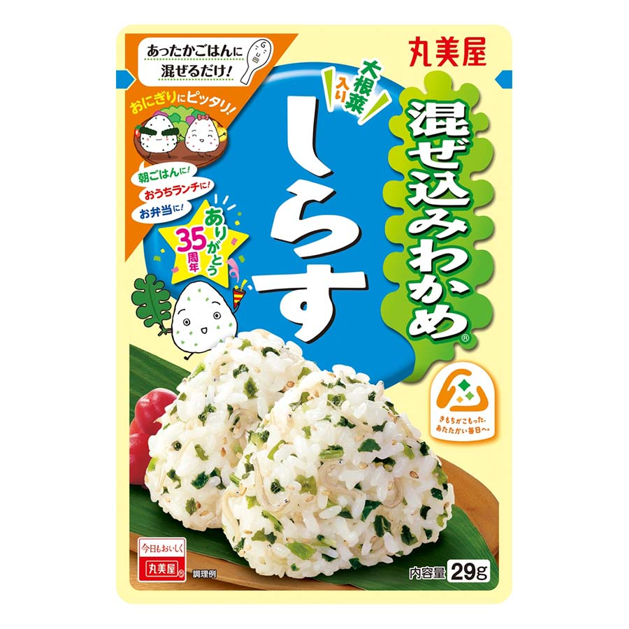 丸美屋　混ぜ込みわかめ　しらす　２９ｇ