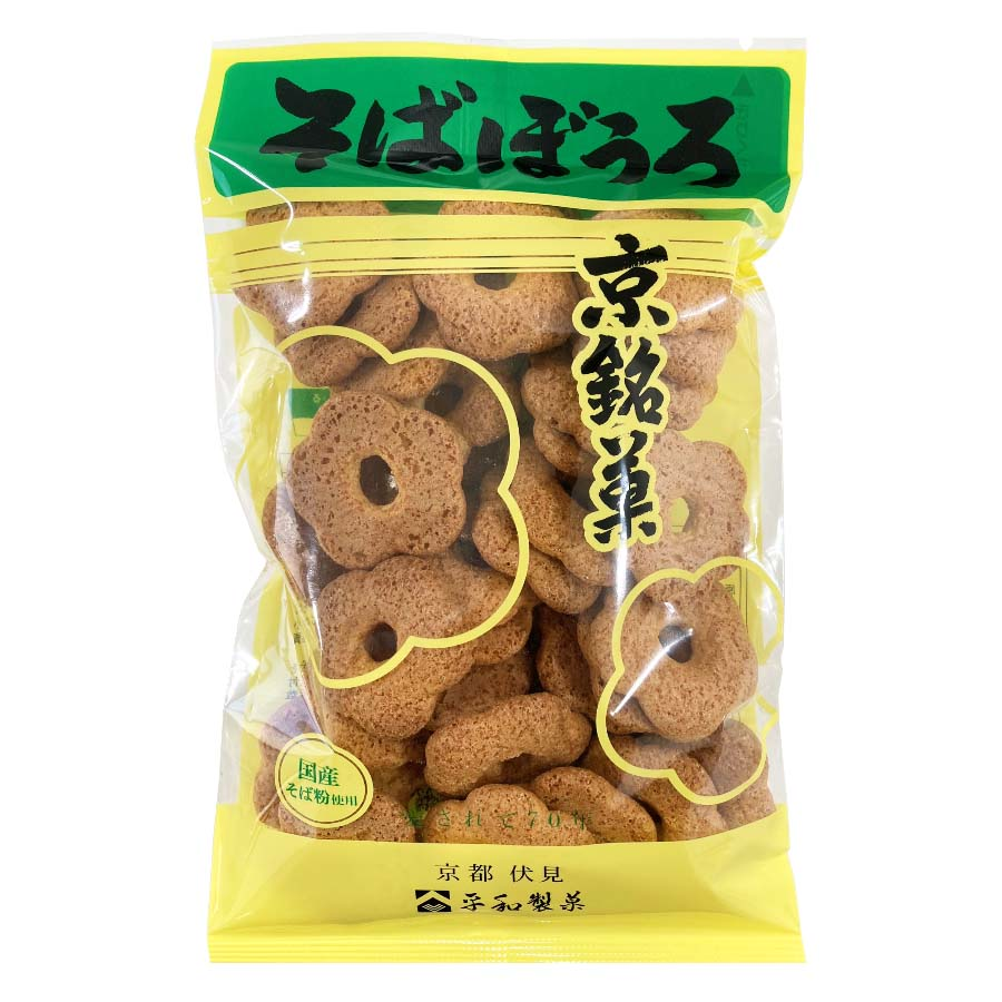 平和製菓　そばぼうろ　７５ｇ