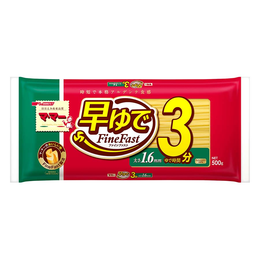 マ・マー　早ゆでスパゲティファインファスト１．６ｍｍ５００ｇ