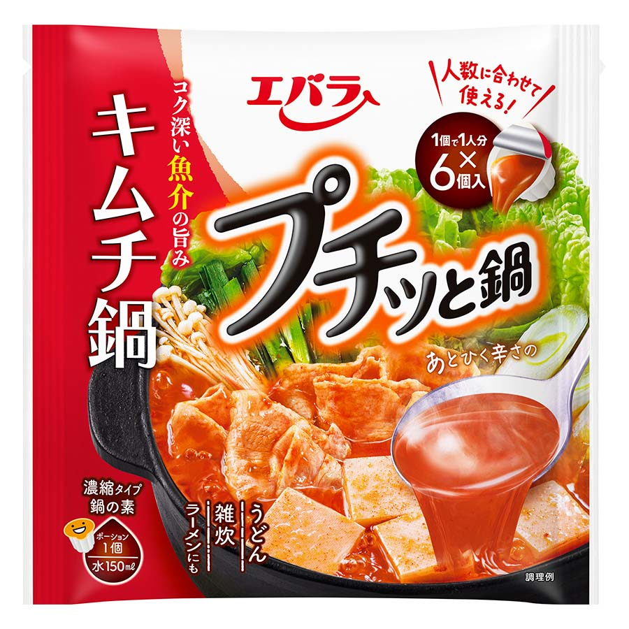 エバラ　プチッと鍋　キムチ鍋　２３ｇ×６Ｐ
