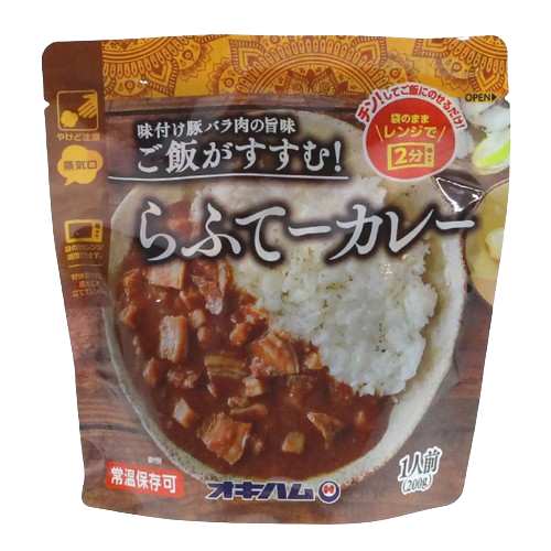 ご飯がすすむ らふてーカレー 200g