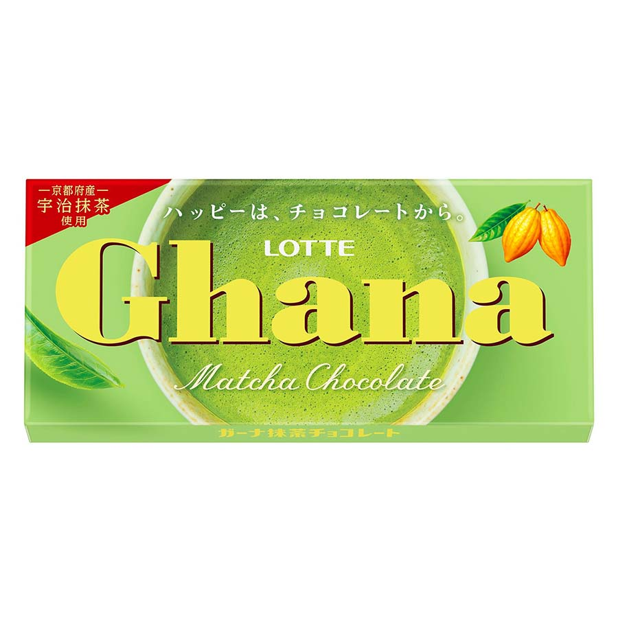 ロッテ　ガーナ抹茶チョコレート　４５ｇ