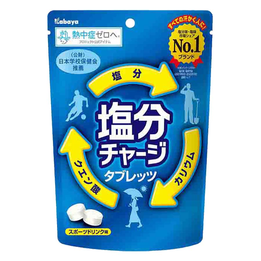 カバヤ　塩分チャージタブレッツ　８１ｇ