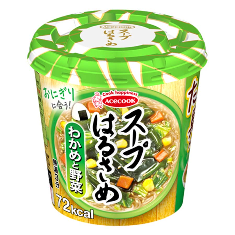 エースコック　スープはるさめ　わかめと野菜　２１ｇ