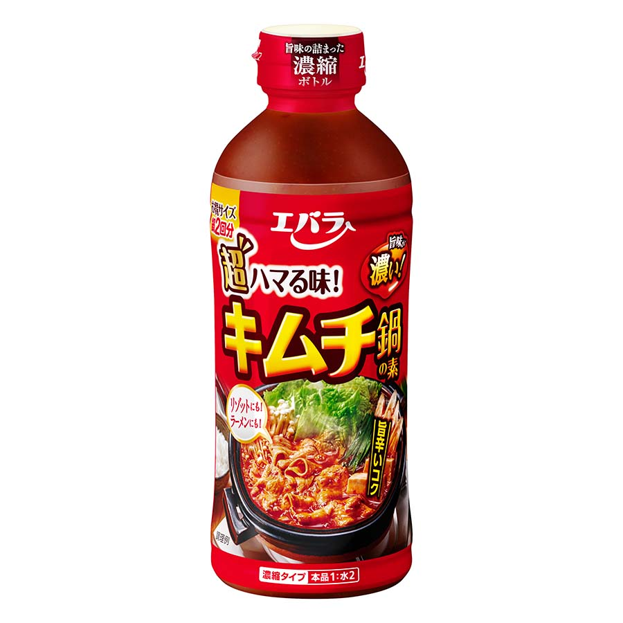 エバラ　キムチ鍋の素　濃縮タイプ　５００ｍｌ