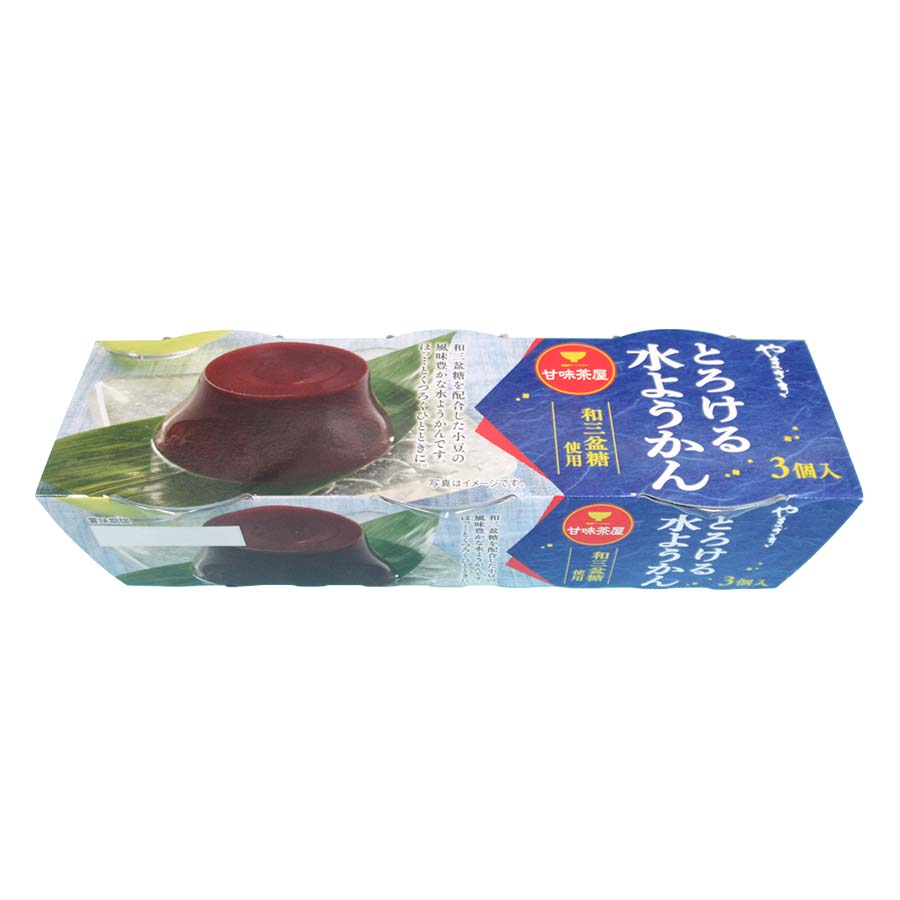 やまざき　とろける水ようかん　和三盆糖使用　３個入