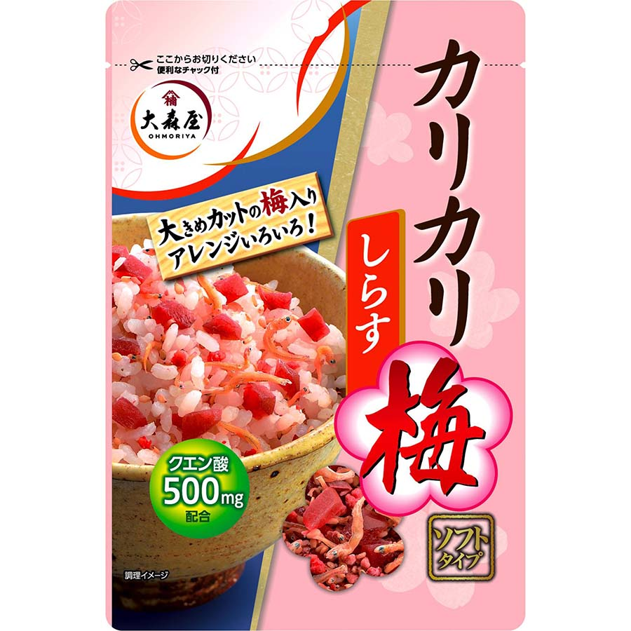 大森屋　カリカリ梅　しらす　４０ｇ