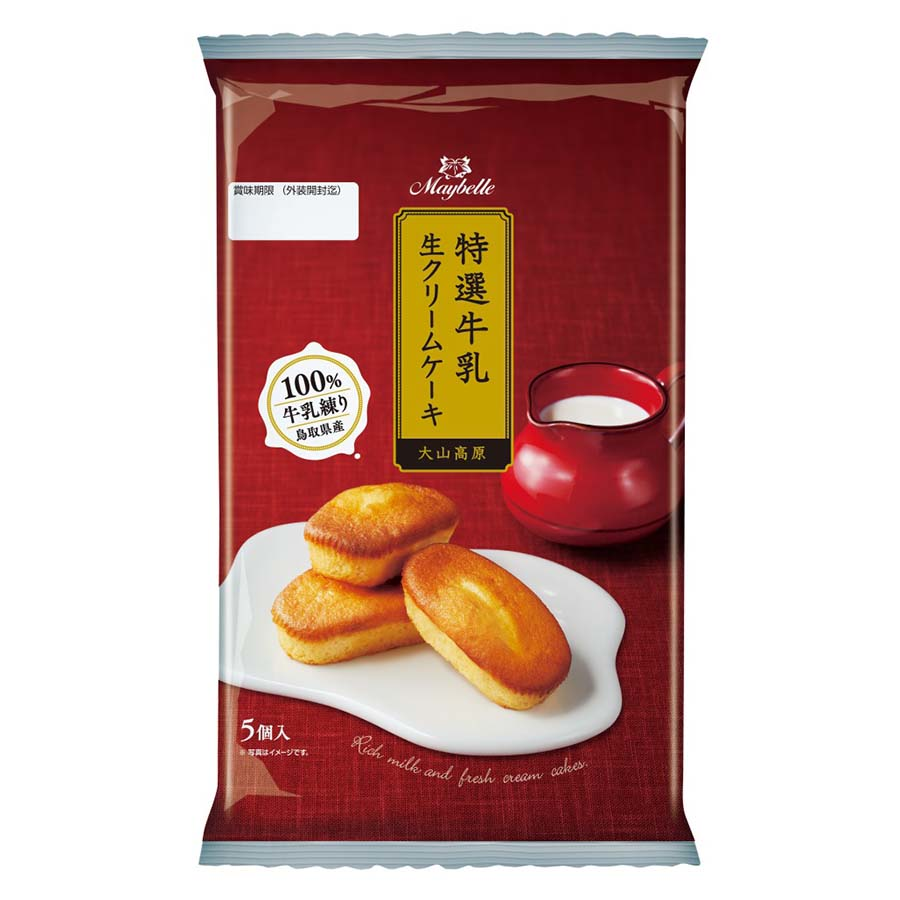 丸中　生クリームケーキ　５個入