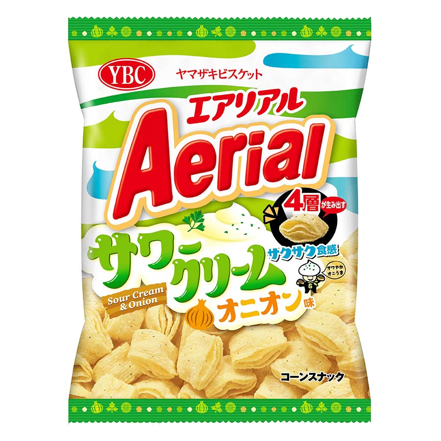 ＹＢＣ　エアリアル　サワークリームオニオン味　６５ｇ