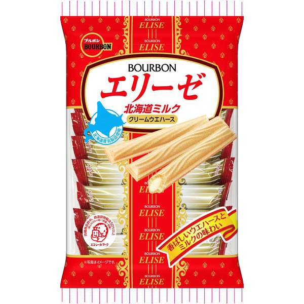 ブルボン エリーゼ北海道ミルク 16本入