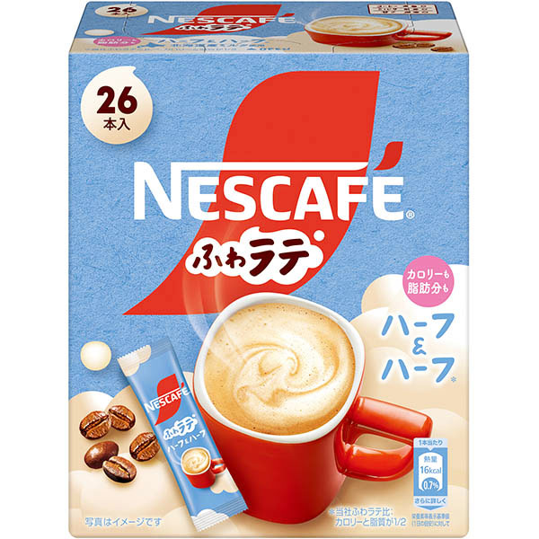 ネスレ日本 ネスカフェ エクセラふわラテ ハーフ＆ハーフ 26本入
