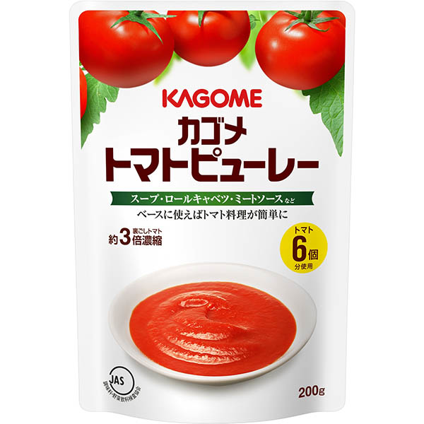 カゴメ トマトピューレー 200g