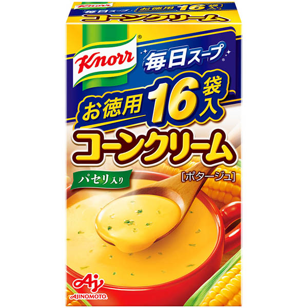 味の素 クノール 毎日スープ コーンクリーム 16袋入 286.4g