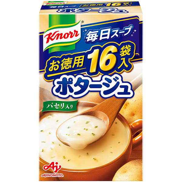 味の素 クノール 毎日スープ ポタージュ 16袋入 251.2g