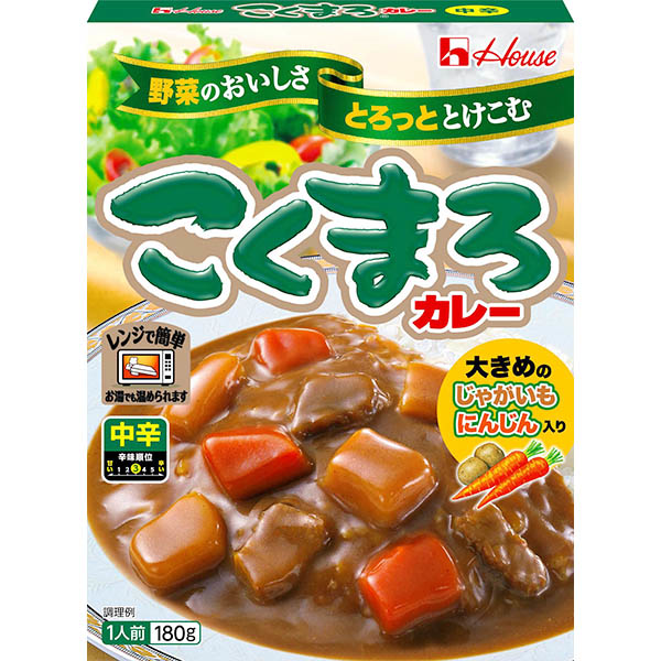 ハウス食品 レトルトこくまろカレー 中辛 180g