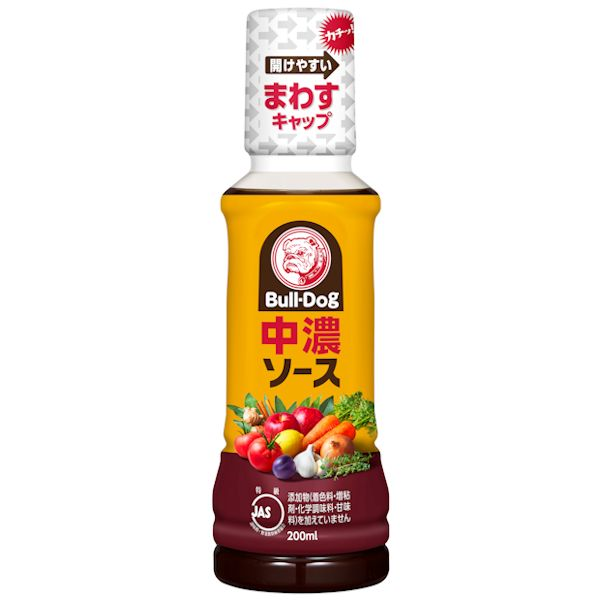 ブルドック 中濃ソース 200ml