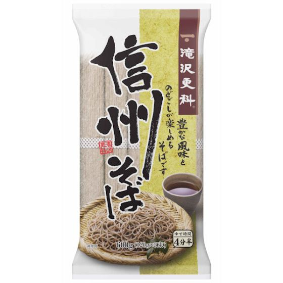 日清製粉ウェルナ 滝沢更科信州そば 600g