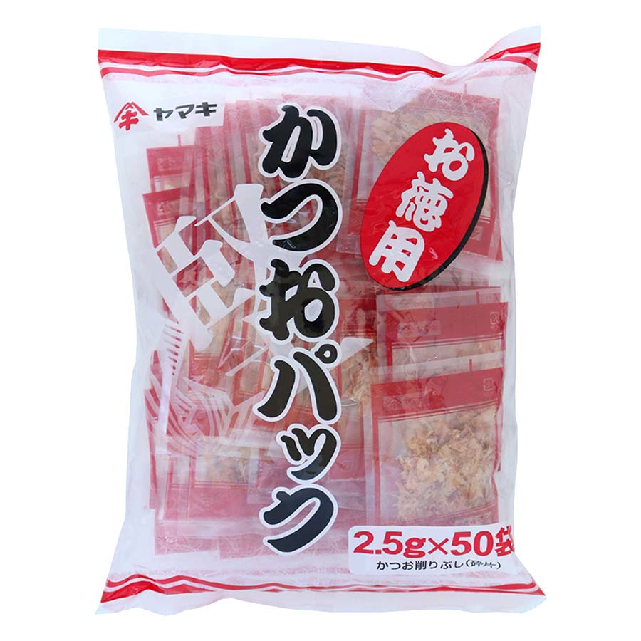 ヤマキ　お徳用　かつおパック　２．５ｇ×５０袋　１２５ｇ