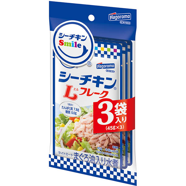 はごろもフーズ シーチキンSmile Lフレーク 3袋 135g