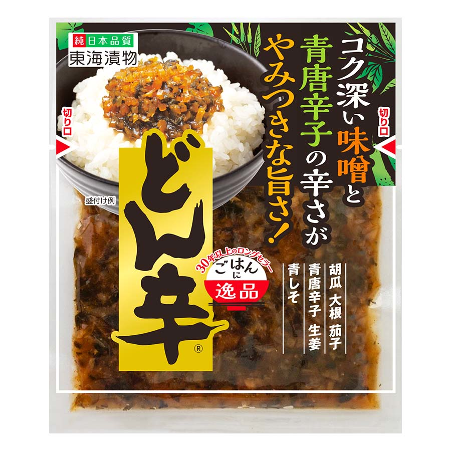 東海漬物　どん辛　９０ｇ　中国産・国産原料使用