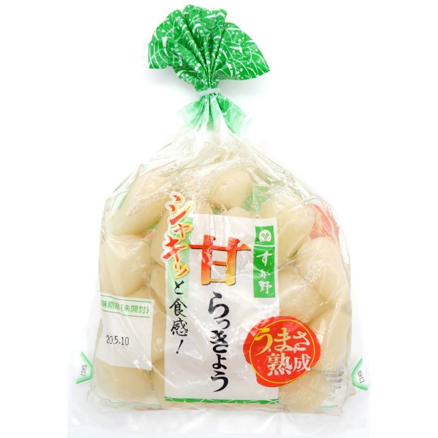 すが野　甘らっきょう　１９０ｇ　中国産原料使用