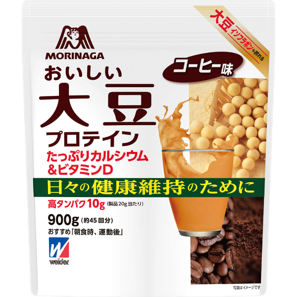 森永製菓 おいしい大豆プロテイン コーヒー味 900g