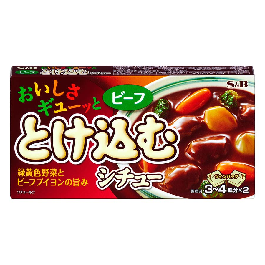 エスビー　おいしさギューットとけ込むシチュービーフ　１４０ｇ