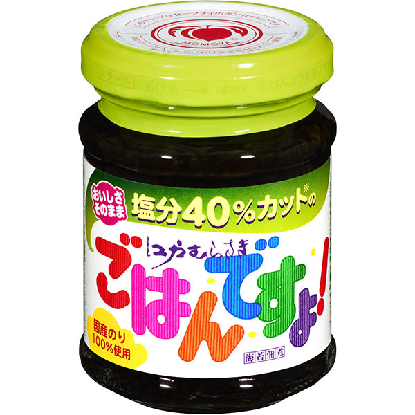 桃屋 塩分40％カットのごはんですよ！ 105g