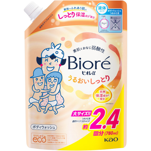 花王 ビオレu うるおいしっとり つめかえ用 780ml