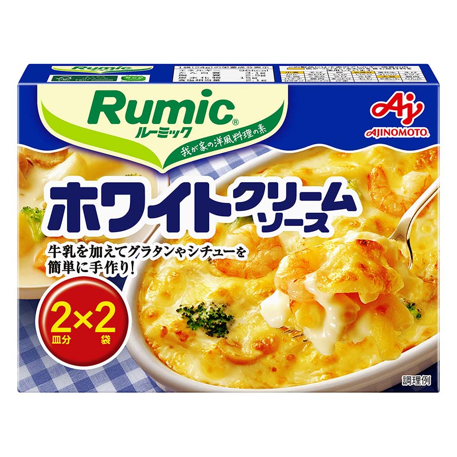 味の素　ルーミックホワイトクリームソース　４８ｇ