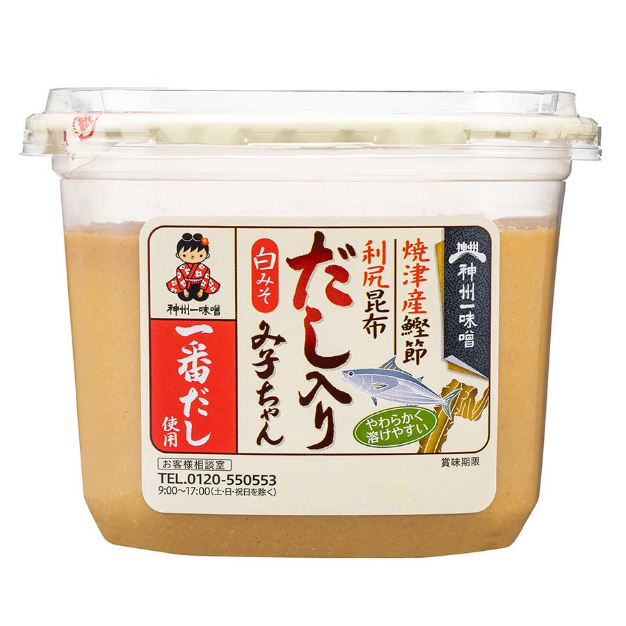 神州一味噌　だし入りみ子ちゃん白　７５０ｇ