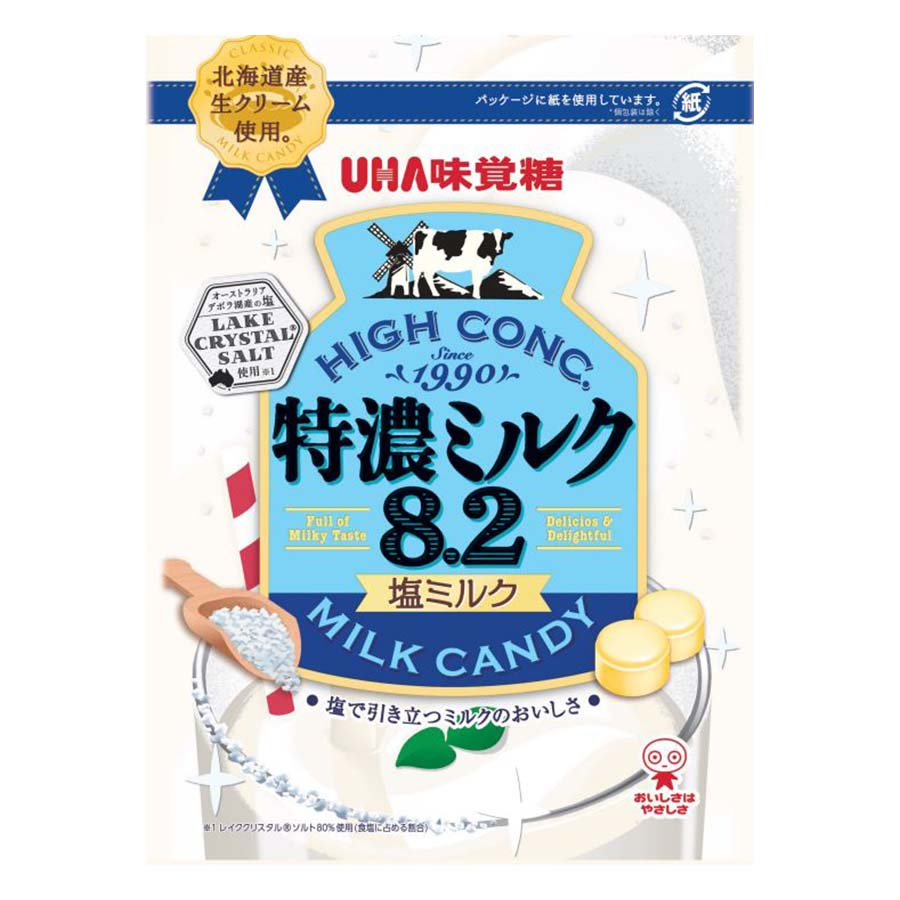 ＵＨＡ味覚糖　特濃塩ミルク　７５ｇ