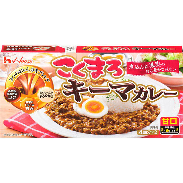ハウス食品 こくまろキーマカレー甘口 148g